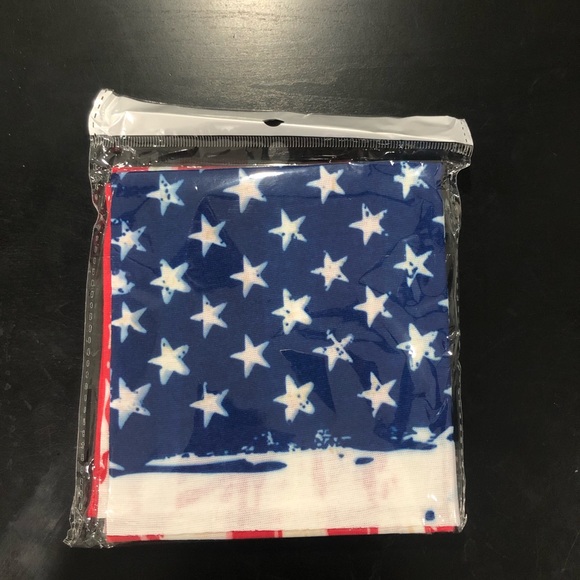 American flag face shield/ tube bandana - Picture 2 of 9